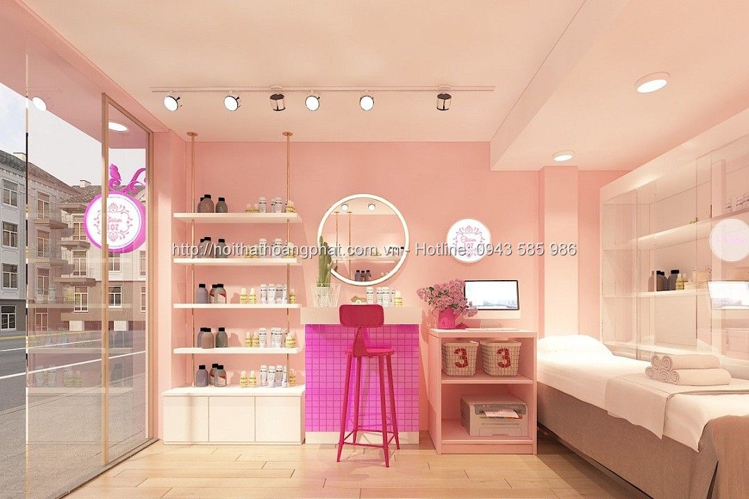 3 gam màu thiết kế shop mỹ phẩm ấn tượng 2021 11 3 gam màu thiết kế shop mỹ phẩm