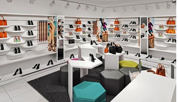 3 mẫu thiết kế nội thất shop giày dép đẹp ấn tượng 11 Thietkeshopgiaydep1