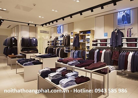 Tư vấn thiết kế cửa hàng có diện tích hạn hẹp 11 Clothessshopdecorationforclassicbusinessmen1
