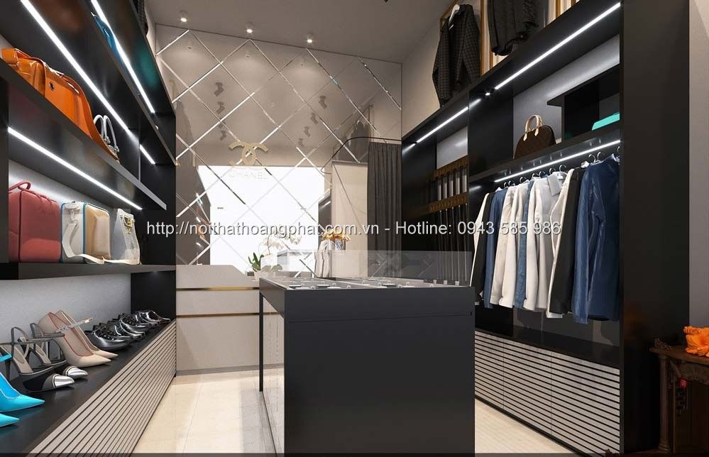 Tư vấn thiết kế shop thời trang diện tích 30m2 đẹp mê mẩn 12 Thietkeshopthoitrang30m26