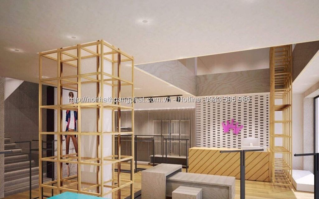Mẫu thiết kế shop thời trang nam diện tích 60m đẹp 14 Maushopthoitrang60m4