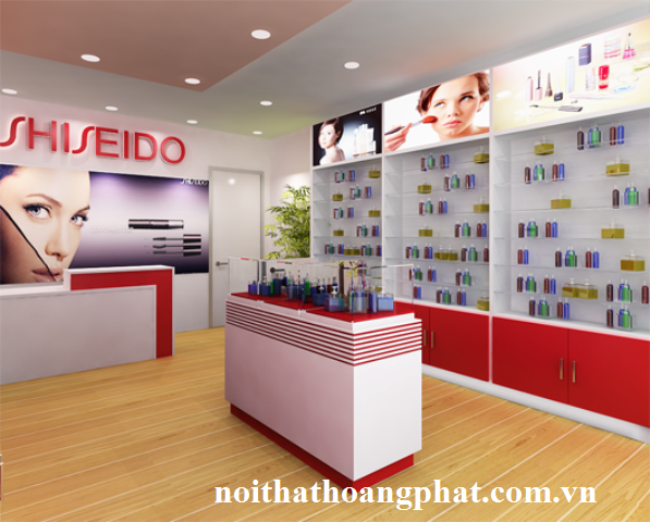 Tư vấn thiết kế nội thất shop bán hàng mỹ phẩm 5 Shopmypham2