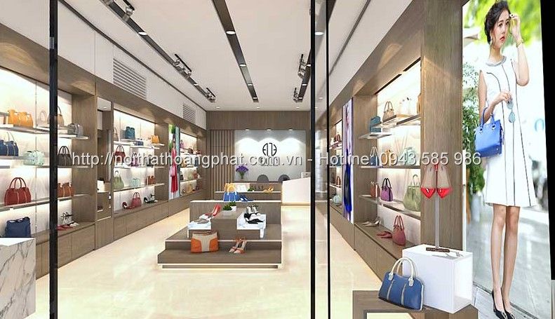 Mẫu thiết kế thi công shop bán hàng túi xách thời trang ấn tượng 13 Shoptuixachthoitrang4