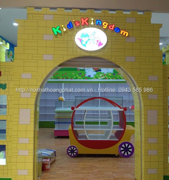 Mẫu thi công showroom đồ chơi trẻ em đẹp tại siêu thị 14 Showroomdochotreem4
