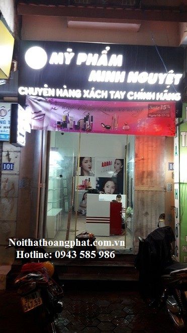 Thi công shop bán hàng mỹ phẩm bao gồm những hạng mục nào? 13 Thicongshopmyphamxachtay3