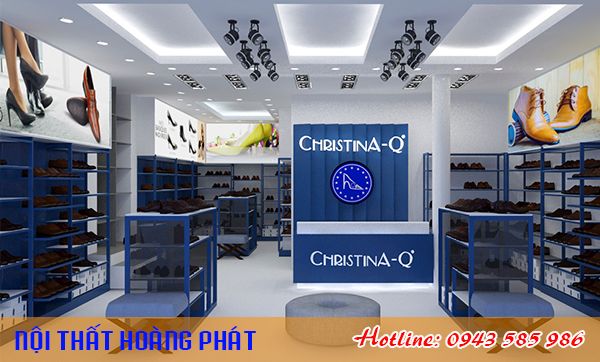 Cách trang trí cửa hàng giày dép đẹp thu hút khách hàng 11 Thietkeshopgiaydepcristinaq2