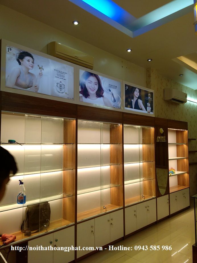 Thi công shop bán hàng mỹ phẩm bao gồm những hạng mục nào? 11 Thietkeshopmypham35m21