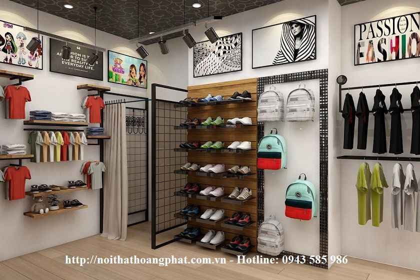 Thiết kế cửa hàng thời trang nam nữ tại tỉnh Hà Giang 13 Thietkeshopnuhagiang3
