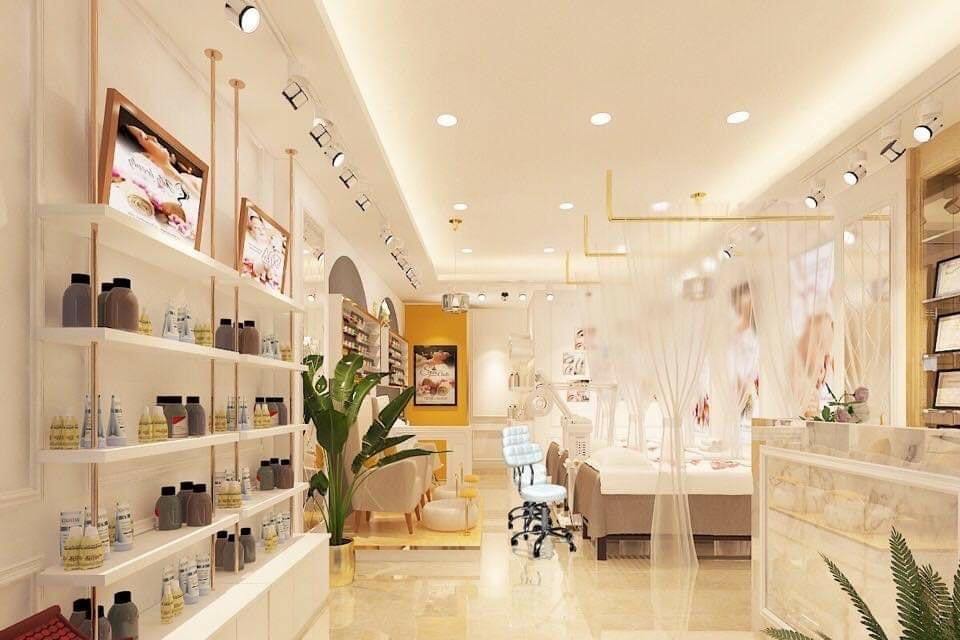 Mẫu thiết kế spa diện tích 30m2 tại quận Long Biên 7 Thietkespadientich30m3