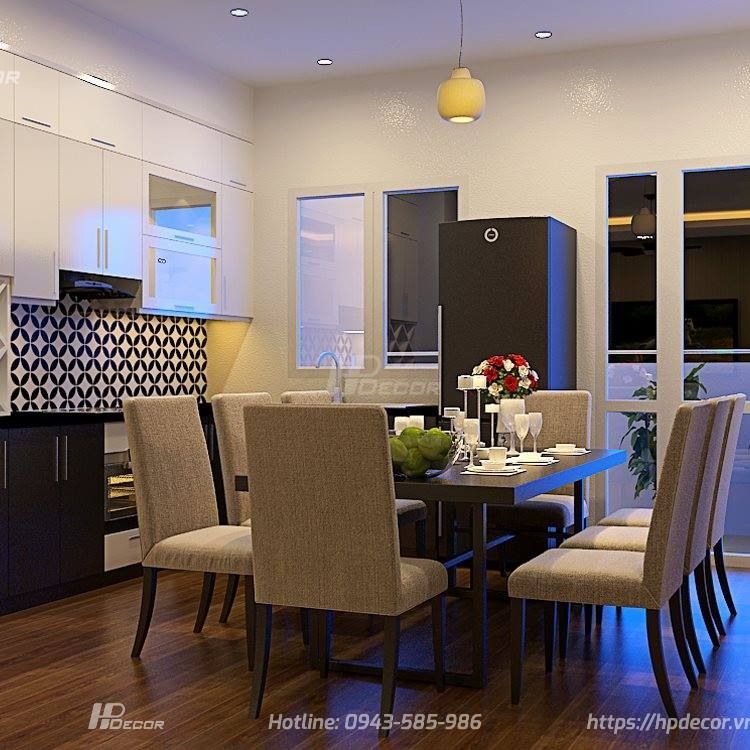 Thiết kế nội thất căn hộ chung cư Mỹ Đình 2 (70m2) tại Nam Từ Liêm 13 Thietkenoithatchungcumydinh17