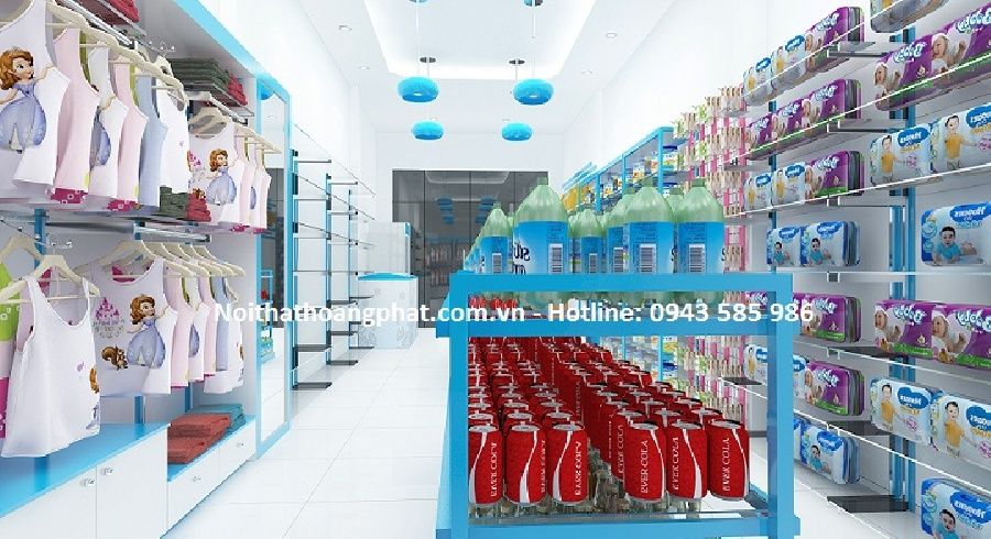 Thiết kế cửa hàng mẹ và bé 'Family Shop' (40m2) tại Hai Bà Trưng 3 Mevabefamilyshop6