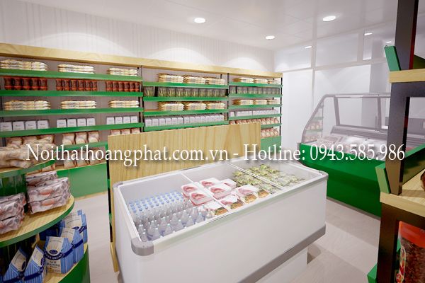 Thiết kế nội thất cửa hàng thực phẩm Newfood (30m2) tại Sapa 13 Thietkecuahangthucphamnewfoodsapa (3)