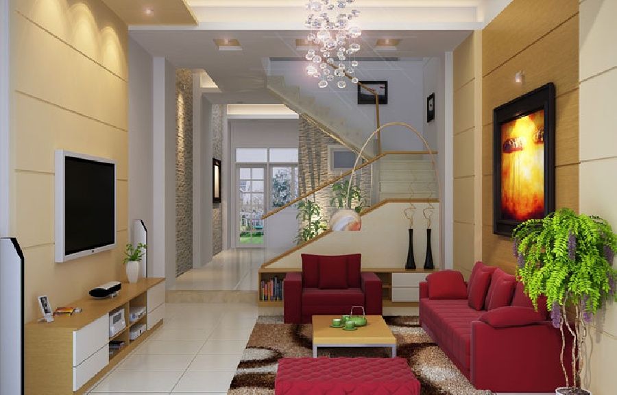 Mẫu thiết kế nội thất phòng khách HPK111 11 Thietkenoithatphongkhachhpk111