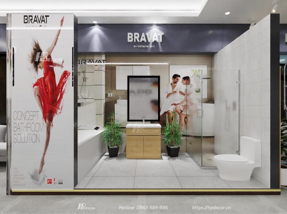 Thiet Ke Showroom Thiet Bi Ve Sinh Bravat 07