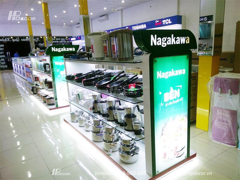 Thi công nội thất Siêu thị điện máy Hồng Tùng (400m2) tại Ninh Bình 3 Thicongnoithatsieuthidienmayhongtung2