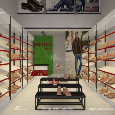 Mẫu thiết kế shop giày dép Thi-cong-shop-giay-dep-dr-men-3