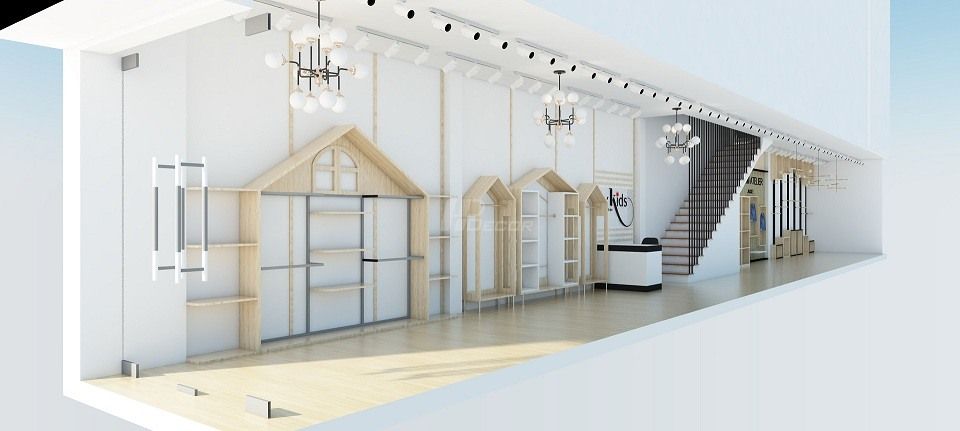 Các mẫu thiết kế shop quần áo nữ đẹp, ấn tượng 38 Thietkeshopquanaothoitrang60m3