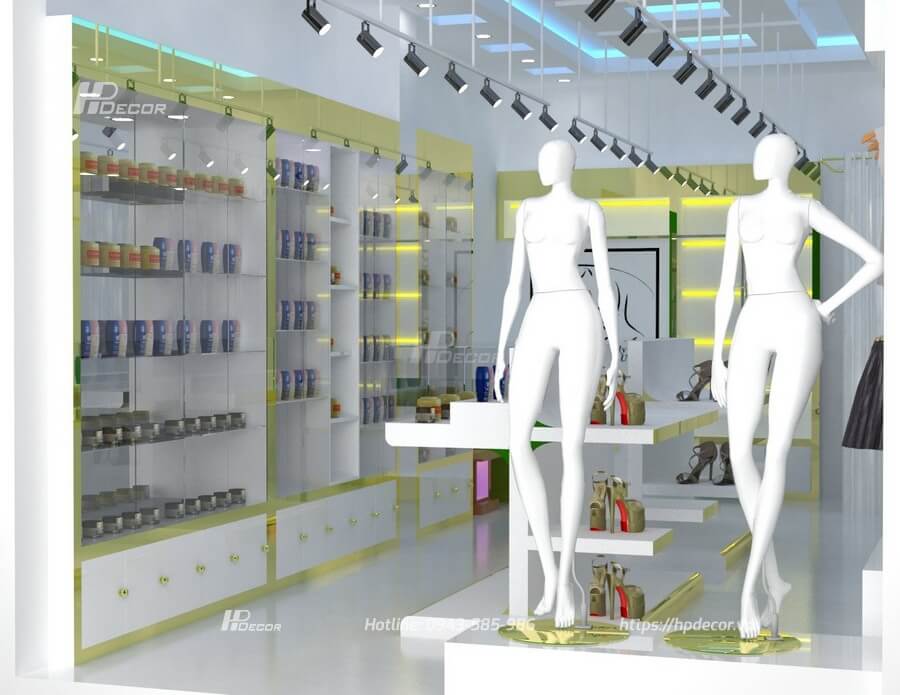 Thiết kế shop mỹ phẩm nhỏ đẹp, hiện đại, giá rẻ Thiet-ke-shop-thoi-trang-ket-hop-my-pham-2