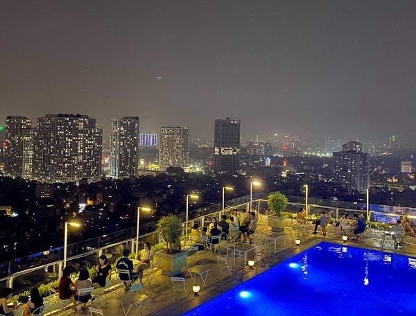 TOP 18+ quán cà phê mua mang về gần đây HOT nhất tại Hà Nội 28 Trill Rooftop Cafe
