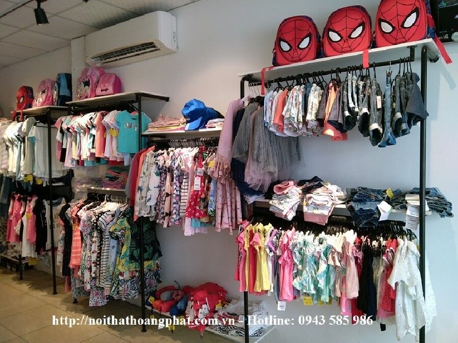 Thiết kế shop quần áo trẻ em chuyên nghiệp, trọn gói 43 Shop quần áo trẻ em