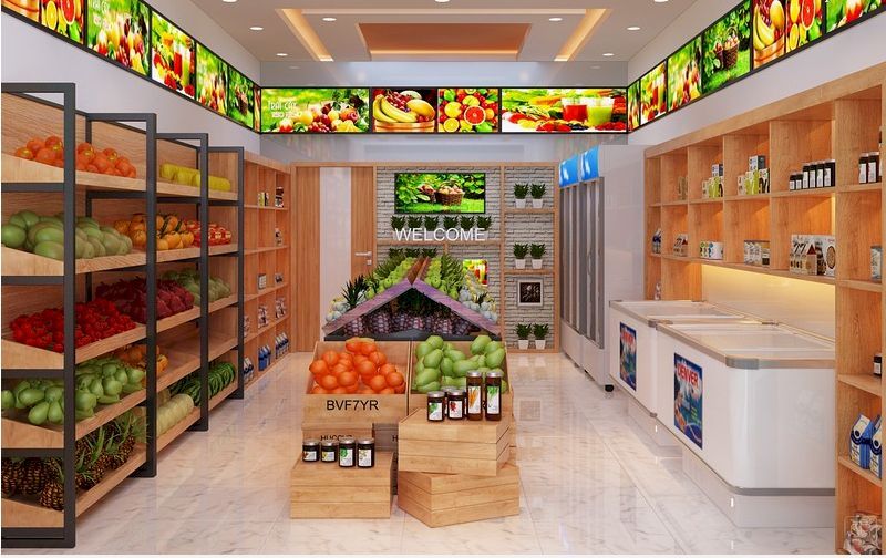 Thiết kế cửa hàng trái cây, hoa quả sạch đẹp, chuyên nghiệp 26 Thietkecuahangtraicay.jpg4