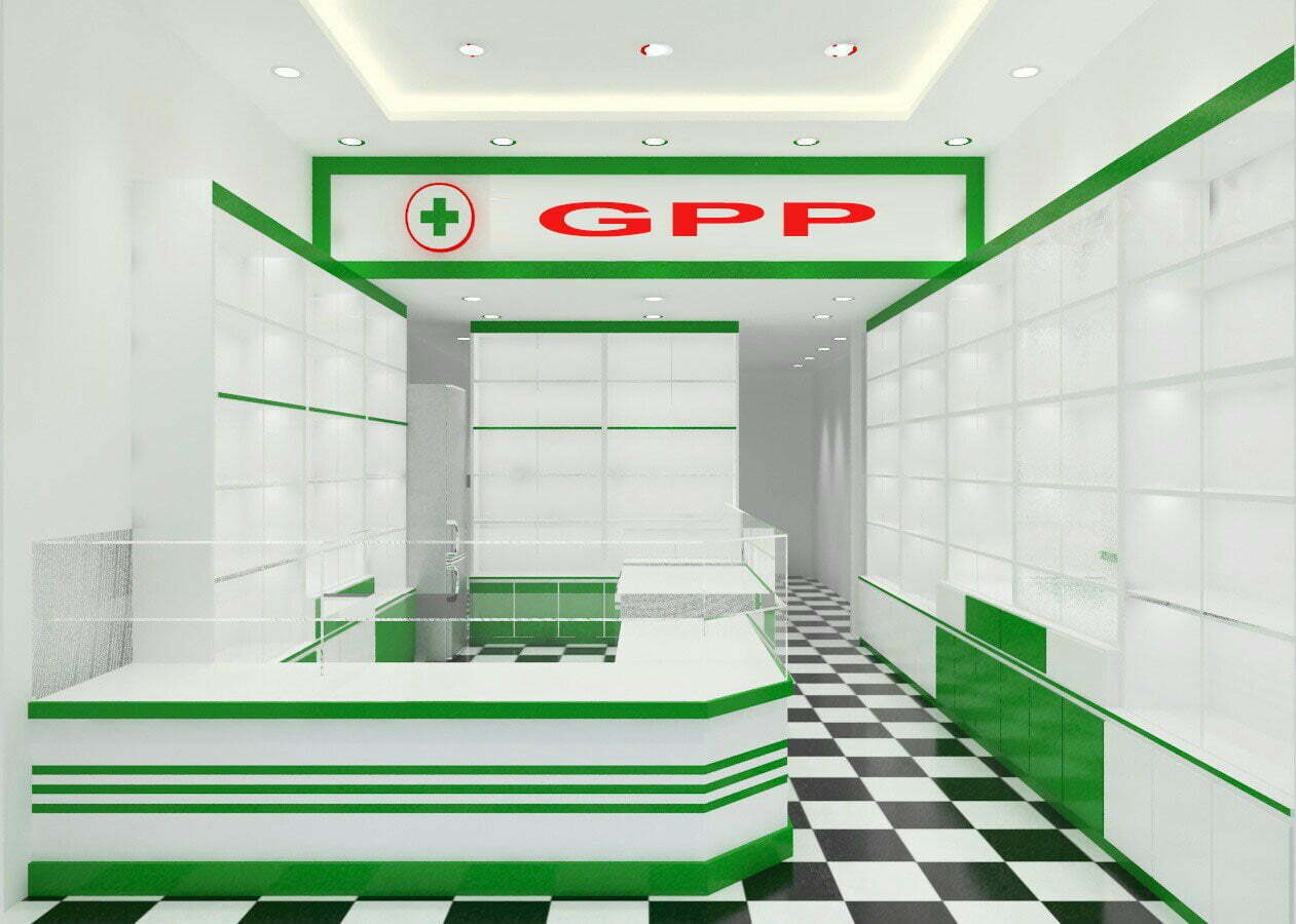 Thiết kế nhà thuốc đạt chuẩn GPP của Bộ Y Tế 9 Thietkenhathuoc.jpg1_