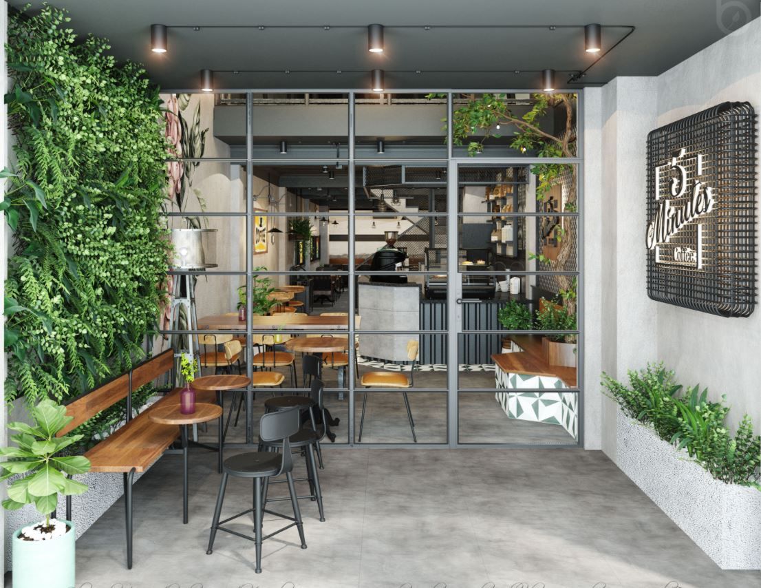 Thiết kế quán cafe nhỏ đẹp giá rẻ, cực hút khách 15 Thietkequancafenhodepgiare1