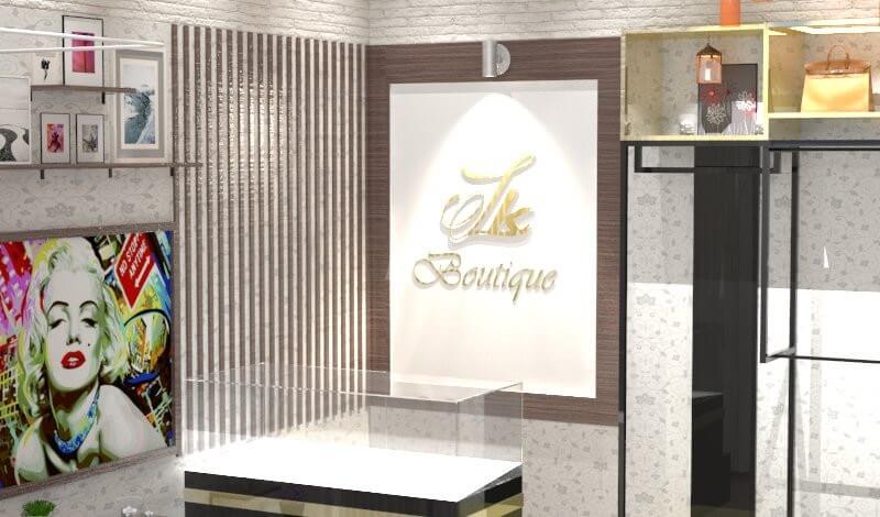 Thiết kế shop quần áo nữ nhỏ đẹp, chuyên nghiệp chi phí rẻ nhất 50 hpdecor.vnthiết kế shop quần áo nữ nhỏ đẹp