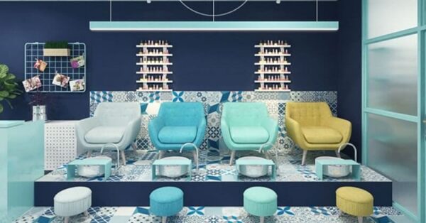 Thiết kế tiệm nail nhỏ đẹp, sang trọng & hiện đại 23 Thiết kế tiệm nail nhỏ đẹp