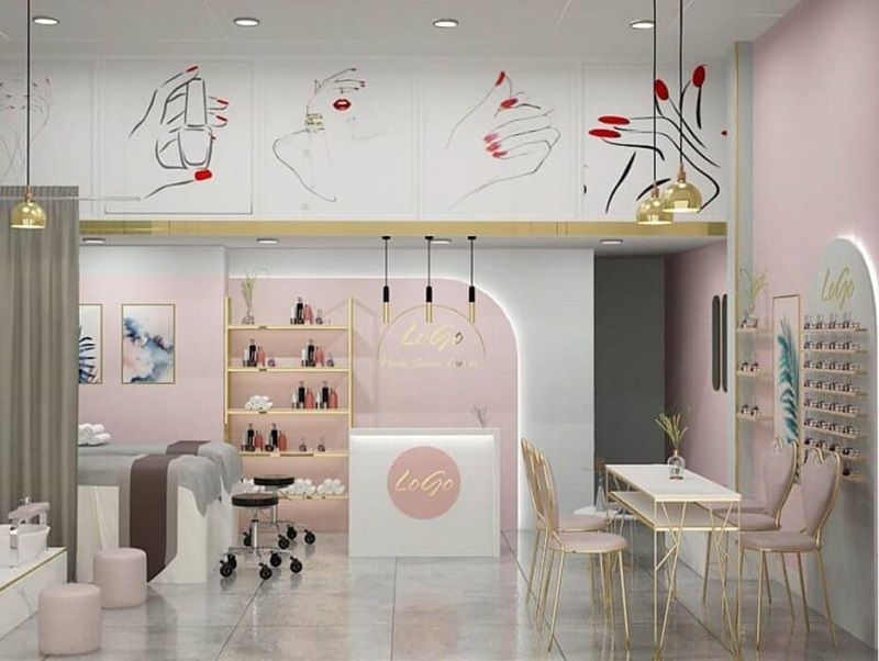 Thiết kế tiệm nail nhỏ đẹp, sang trọng & hiện đại 36 Tiemnailnhodep (1)