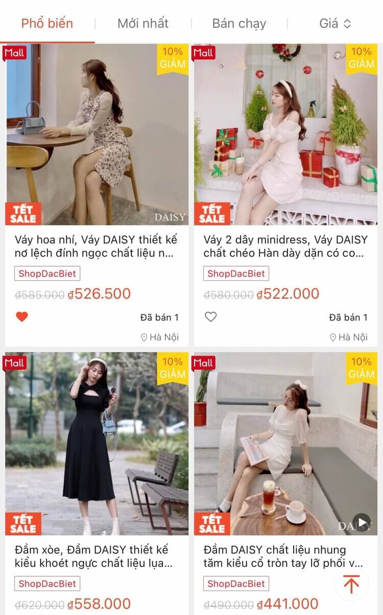 Daisy - Thời trang đẹp, giá cực phải chăng