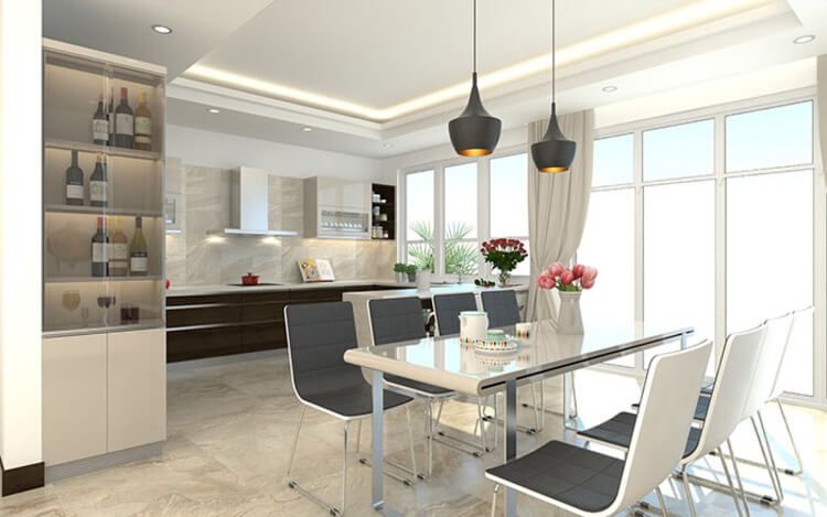 TOP 20 xu hướng thiết kế nội thất thống trị năm 2022 Khong-gian-phong-bep-hien-dai-08