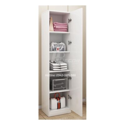 Kệ để quần áo thiết kế nhỏ gọn TQA-03 Ke De Quan Do Bang Go Hpdecor 3