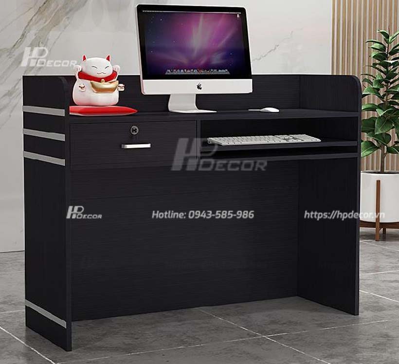 Quầy thu ngân shop đẹp giá rẻ QTN-02 Quay Thu Ngan Shop Dep 2 Hpdecor
