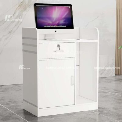 Quầy thu ngân shop đẹp giá rẻ QTN-02 Quay Thu Ngan Shop Dep 3 Hpdecor
