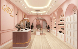 TOP các mẫu quầy thu ngân shop quần áo đẹp nhất hpdecor.vn-quầy thu ngân shop quần áo