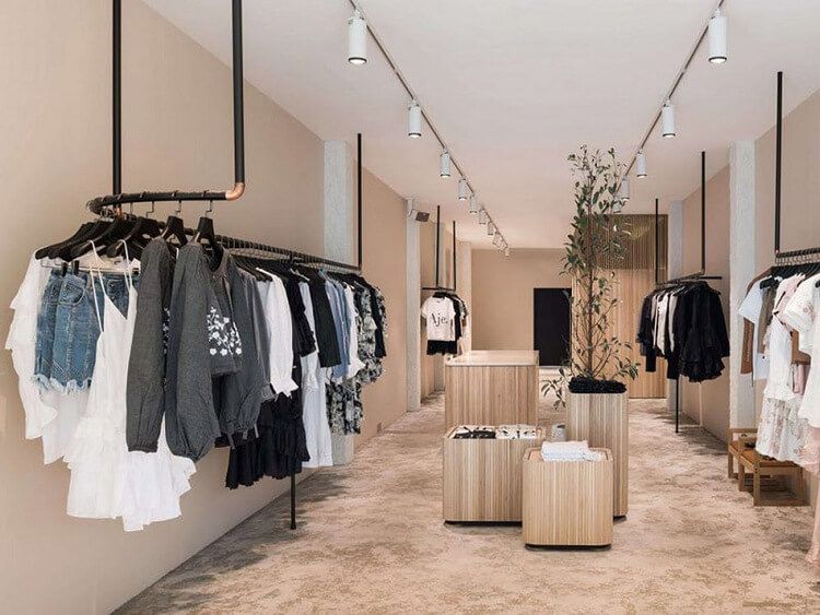Mẫu kệ shop quần áo thời trang đẹp, chất lượng nhất năm 2022 Thiet Ke Shop Quan Ao 5