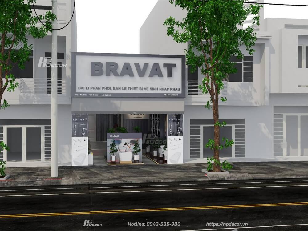 Thiết kế showroom thiết bị vệ sinh Bravat (80m2) tại Hải Dương Thiet Ke Showroom Thiet Bi Ve Sinh Bravat 10