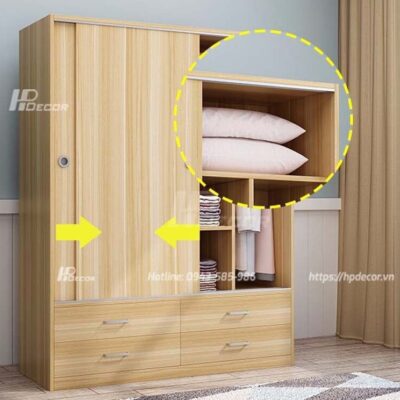 Tu Dung Quan Ao Bang Go 3 Hpdecor