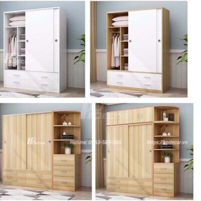 Tu Dung Quan Ao Bang Go 6 Hpdecor
