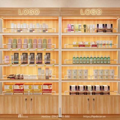 Ke Dung My Pham Loai Lon Cho Salon Showroom Hpdecor