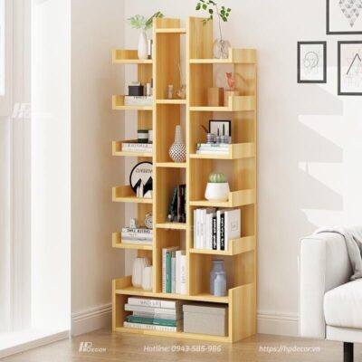 Ke Sach Nho Gon Thiet Ke Hien Dai 4 Hpdecor