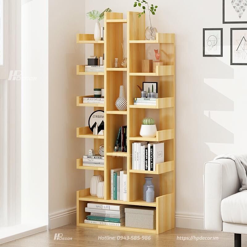 Ke Sach Nho Gon Thiet Ke Hien Dai 4 Hpdecor