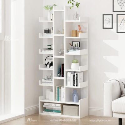 Ke Sach Nho Gon Thiet Ke Hien Dai 5 Hpdecor