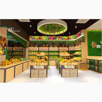 Ke Go Sieu Thi Dep De Rau Hoa Qua 4 Hpdecor