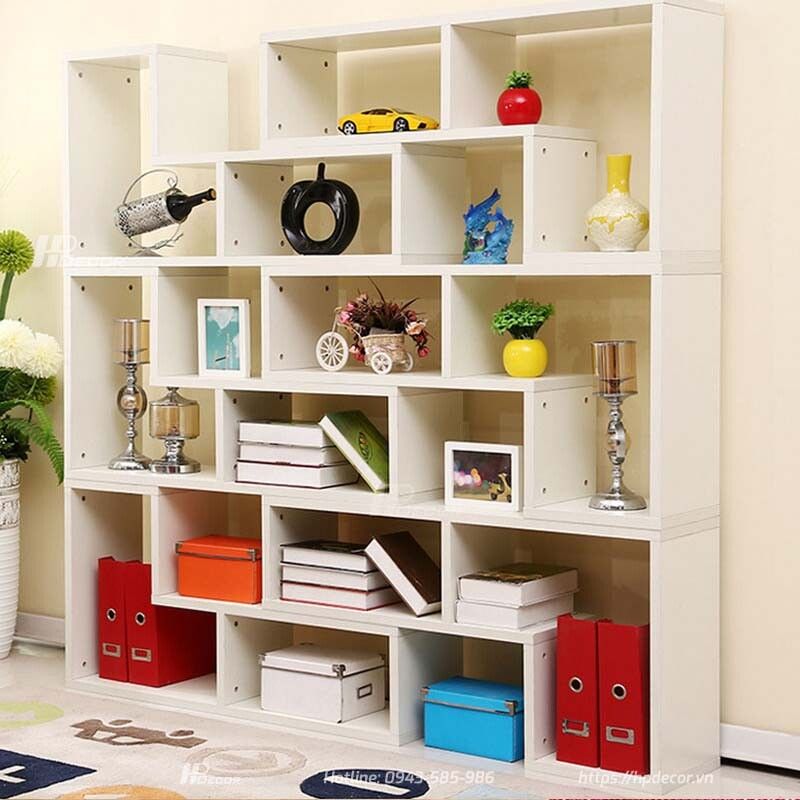 Ke Sach Hien Dai Cho Van Phong Gia Dinh 1 Hpdecor