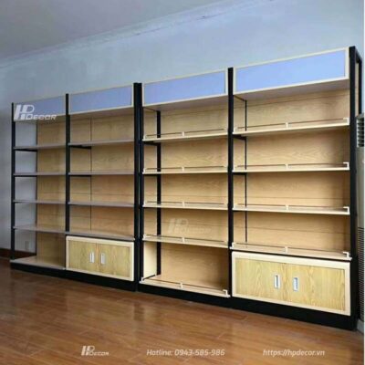 Ke Trung Bay San Pham Trong Sieu Thi 1 Hpdecor