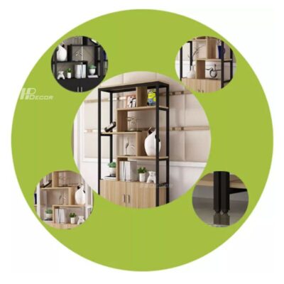 Tủ để phòng khách giá rẻ thiết kế tùy chỉnh TPK-07 Tu De Phong Khach Gia Re 6 Hpdecor