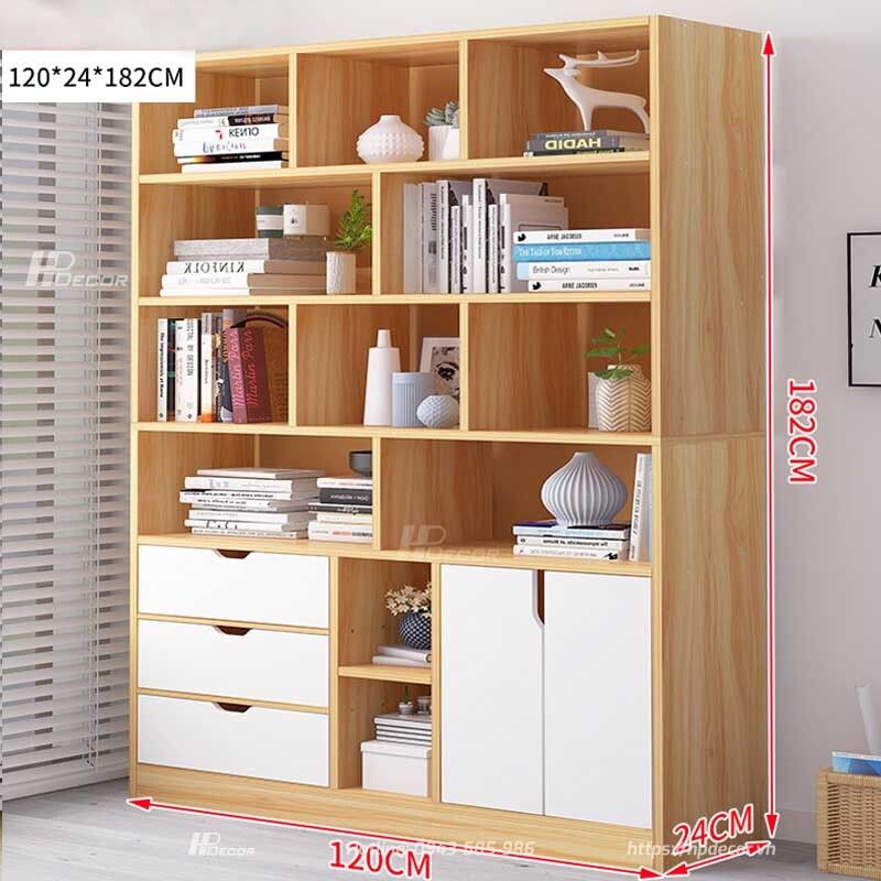 Tu Sach Go Cong Nghiep 3 Hpdecor Tu Sach Go Cong Nghiep 3 Hpdecor