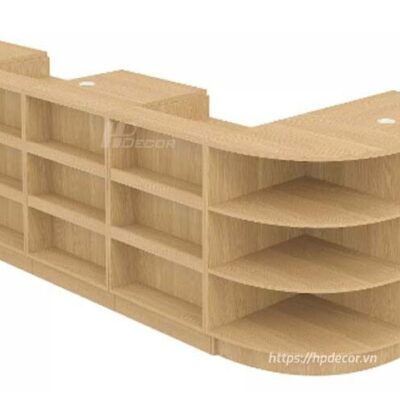 Bàn thu ngân siêu thị, cửa hàng QTN-05 Ban Thu Ngan Sieu Thi 6 Hpdecor